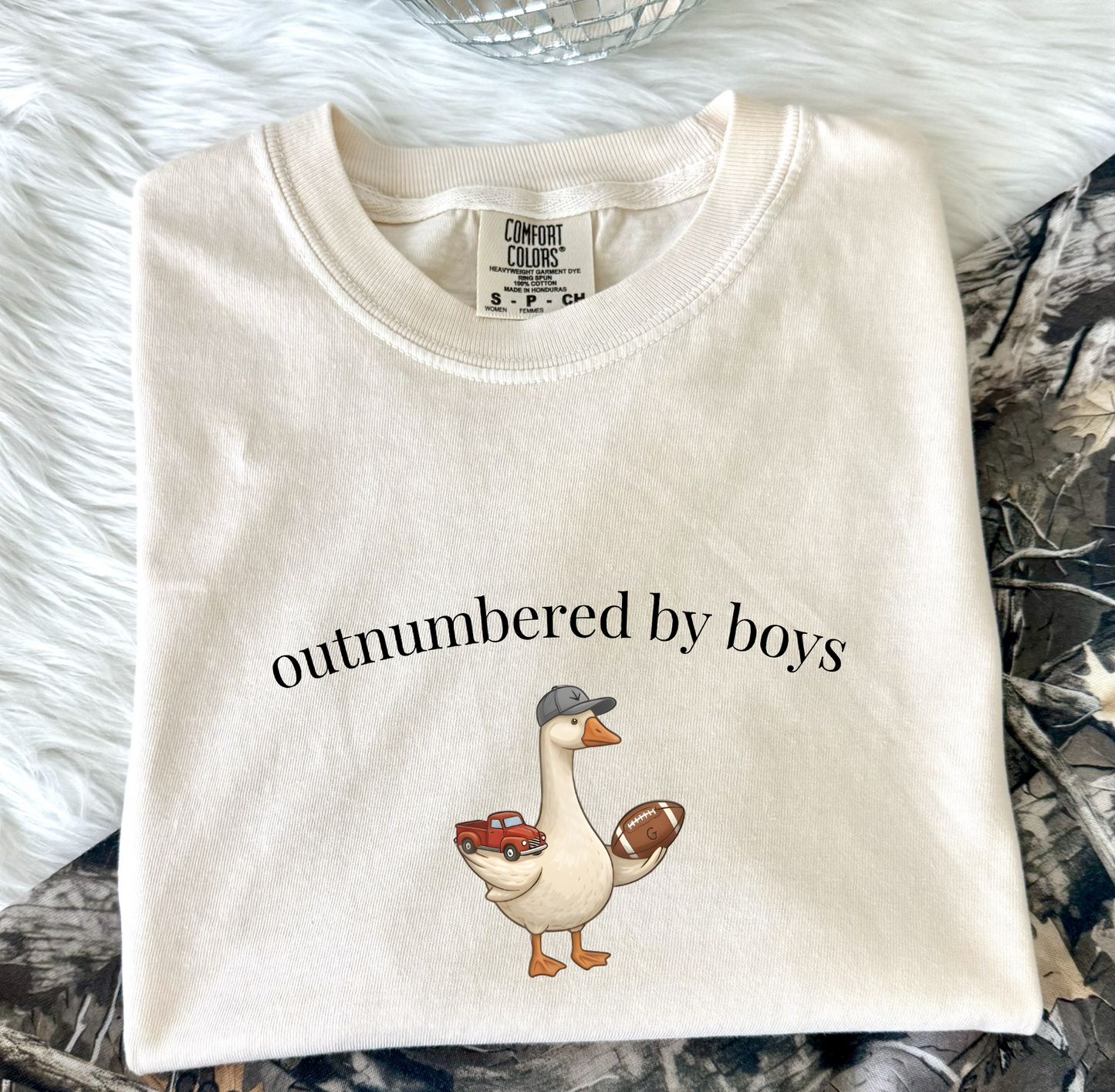 OUT NUMBERED BY BOYS